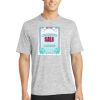 Multi-Colors Sublimatable PosiCharge Electric Heather Tee Thumbnail