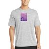 Multi-Colors Sublimatable PosiCharge Electric Heather Tee Thumbnail