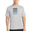 Multi-Colors Sublimatable PosiCharge Electric Heather Tee Thumbnail