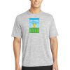 Multi-Colors Sublimatable PosiCharge Electric Heather Tee Thumbnail