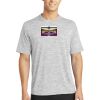 Multi-Colors Sublimatable PosiCharge Electric Heather Tee Thumbnail