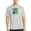 Multi-Colors Sublimatable PosiCharge Electric Heather Tee Thumbnail