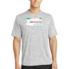 Multi-Colors Sublimatable PosiCharge Electric Heather Tee Thumbnail