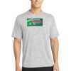 Multi-Colors Sublimatable PosiCharge Electric Heather Tee Thumbnail