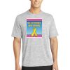Multi-Colors Sublimatable PosiCharge Electric Heather Tee Thumbnail