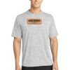 Multi-Colors Sublimatable PosiCharge Electric Heather Tee Thumbnail