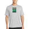 Multi-Colors Sublimatable PosiCharge Electric Heather Tee Thumbnail