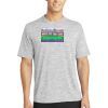 Multi-Colors Sublimatable PosiCharge Electric Heather Tee Thumbnail