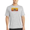 Multi-Colors Sublimatable PosiCharge Electric Heather Tee Thumbnail