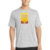 Multi-Colors Sublimatable PosiCharge Electric Heather Tee Thumbnail