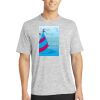 Multi-Colors Sublimatable PosiCharge Electric Heather Tee Thumbnail