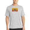 Multi-Colors Sublimatable PosiCharge Electric Heather Tee Thumbnail
