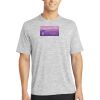 Multi-Colors Sublimatable PosiCharge Electric Heather Tee Thumbnail