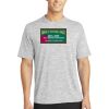 Multi-Colors Sublimatable PosiCharge Electric Heather Tee Thumbnail