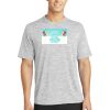 Multi-Colors Sublimatable PosiCharge Electric Heather Tee Thumbnail