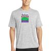 Multi-Colors Sublimatable PosiCharge Electric Heather Tee Thumbnail