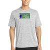 Multi-Colors Sublimatable PosiCharge Electric Heather Tee Thumbnail