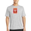 Multi-Colors Sublimatable PosiCharge Electric Heather Tee Thumbnail