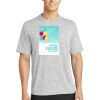 Multi-Colors Sublimatable PosiCharge Electric Heather Tee Thumbnail