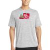 Multi-Colors Sublimatable PosiCharge Electric Heather Tee Thumbnail