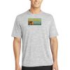 Multi-Colors Sublimatable PosiCharge Electric Heather Tee Thumbnail