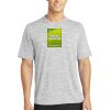 Multi-Colors Sublimatable PosiCharge Electric Heather Tee Thumbnail