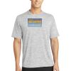 Multi-Colors Sublimatable PosiCharge Electric Heather Tee Thumbnail
