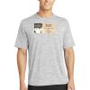 Multi-Colors Sublimatable PosiCharge Electric Heather Tee Thumbnail
