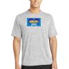 Multi-Colors Sublimatable PosiCharge Electric Heather Tee Thumbnail