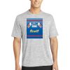 Multi-Colors Sublimatable PosiCharge Electric Heather Tee Thumbnail
