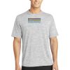 Multi-Colors Sublimatable PosiCharge Electric Heather Tee Thumbnail