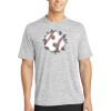 Multi-Colors Sublimatable PosiCharge Electric Heather Tee Thumbnail