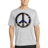 Multi-Colors Sublimatable PosiCharge Electric Heather Tee Thumbnail