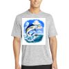 Multi-Colors Sublimatable PosiCharge Electric Heather Tee Thumbnail