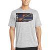 Multi-Colors Sublimatable PosiCharge Electric Heather Tee Thumbnail