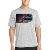 Multi-Colors Sublimatable PosiCharge Electric Heather Tee Thumbnail