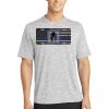 Multi-Colors Sublimatable PosiCharge Electric Heather Tee Thumbnail