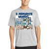 Multi-Colors Sublimatable PosiCharge Electric Heather Tee Thumbnail
