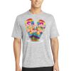 Multi-Colors Sublimatable PosiCharge Electric Heather Tee Thumbnail