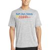 Multi-Colors Sublimatable PosiCharge Electric Heather Tee Thumbnail