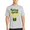 Multi-Colors Sublimatable PosiCharge Electric Heather Tee Thumbnail