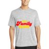 Multi-Colors Sublimatable PosiCharge Electric Heather Tee Thumbnail