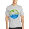 Multi-Colors Sublimatable PosiCharge Electric Heather Tee Thumbnail
