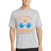 Multi-Colors Sublimatable PosiCharge Electric Heather Tee Thumbnail