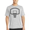 Multi-Colors Sublimatable PosiCharge Electric Heather Tee Thumbnail