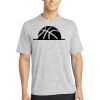 Multi-Colors Sublimatable PosiCharge Electric Heather Tee Thumbnail