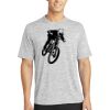Multi-Colors Sublimatable PosiCharge Electric Heather Tee Thumbnail