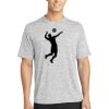 Multi-Colors Sublimatable PosiCharge Electric Heather Tee Thumbnail