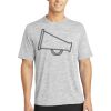 Multi-Colors Sublimatable PosiCharge Electric Heather Tee Thumbnail