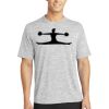 Multi-Colors Sublimatable PosiCharge Electric Heather Tee Thumbnail